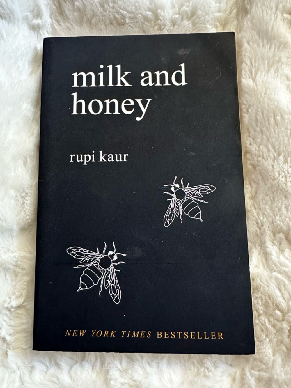 milk and honey Black Paperback Journal - rupi‎ kaur- Classic Poetry Collection